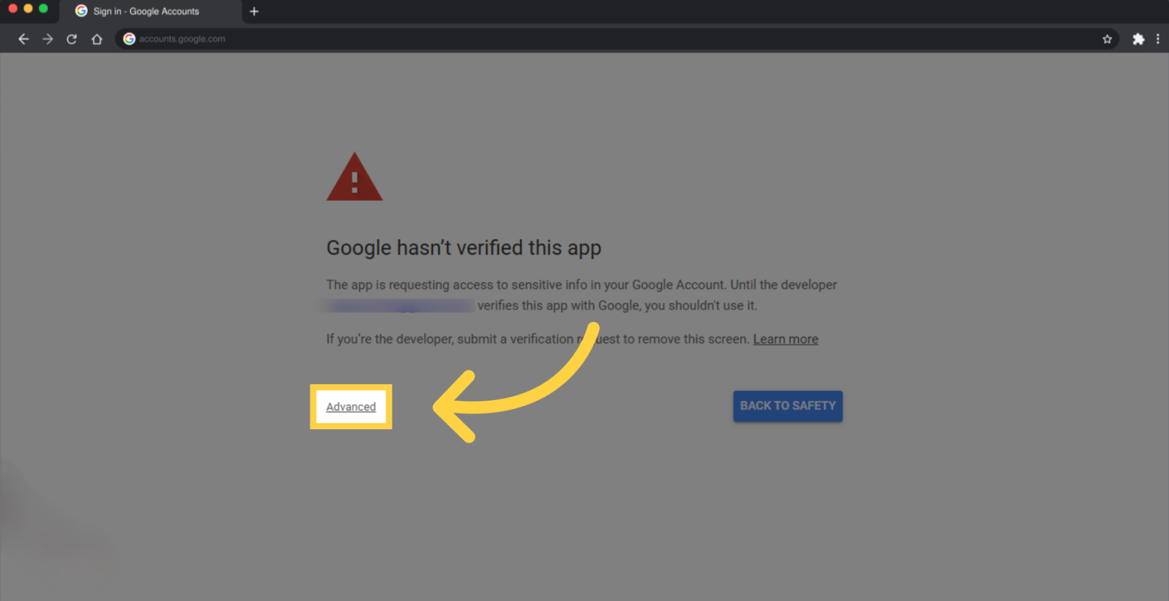 الخطوة 49 - Google OAuth
